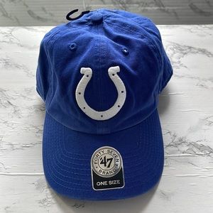 47 BRAND COLTS BASEBALL CAP WITH ADJUSTABLE STRAP NET EXCELLENT CONDITION